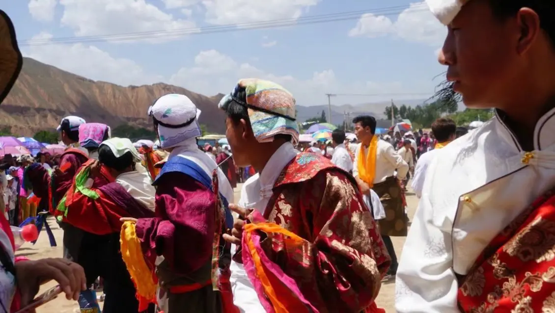 Folks at Shaman festival