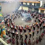 Shaman festival at Wutun village