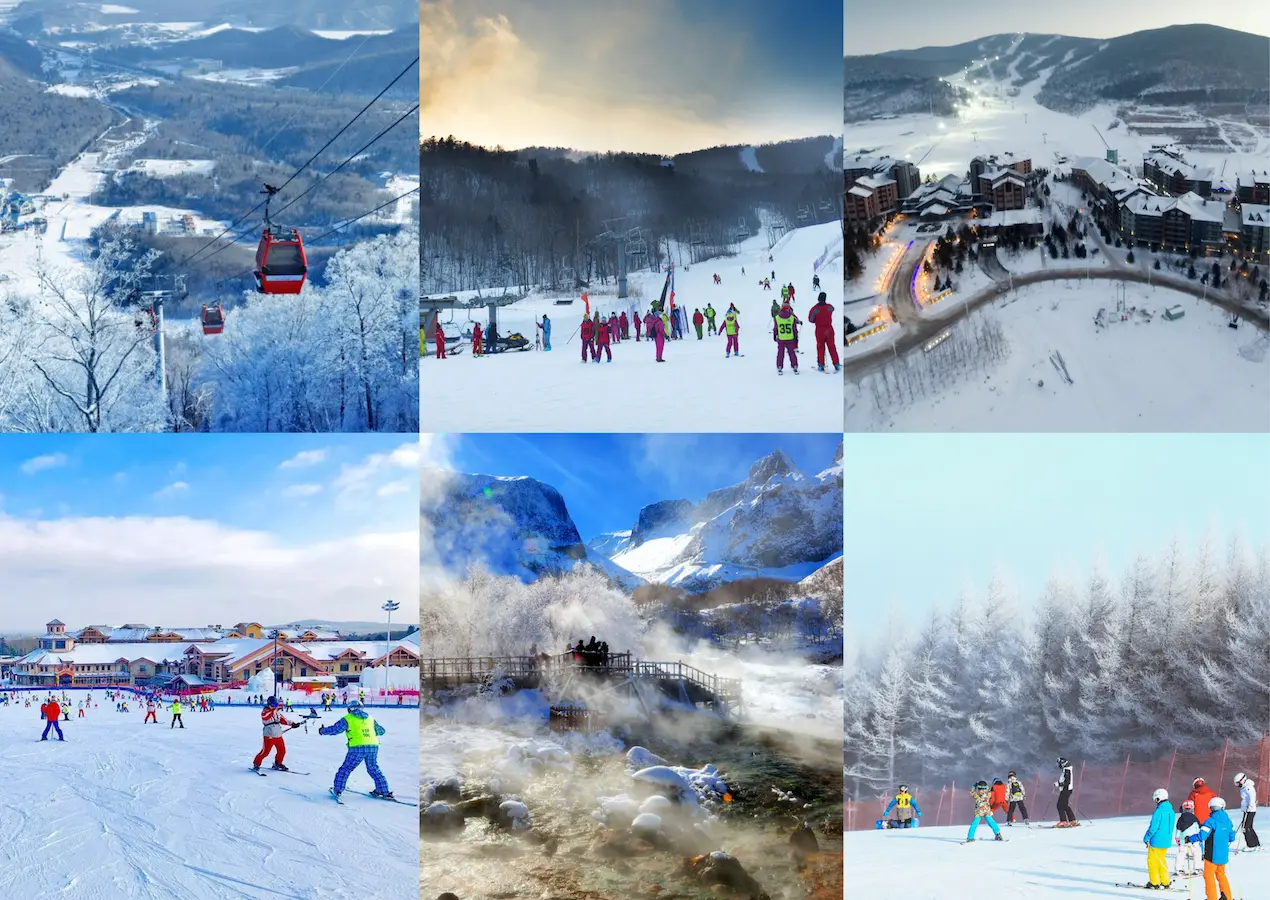 Skiing in Northeast China