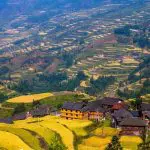 Rice terrace at Tang’an Dong village