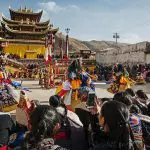 Cham dance at Wutun monastery
