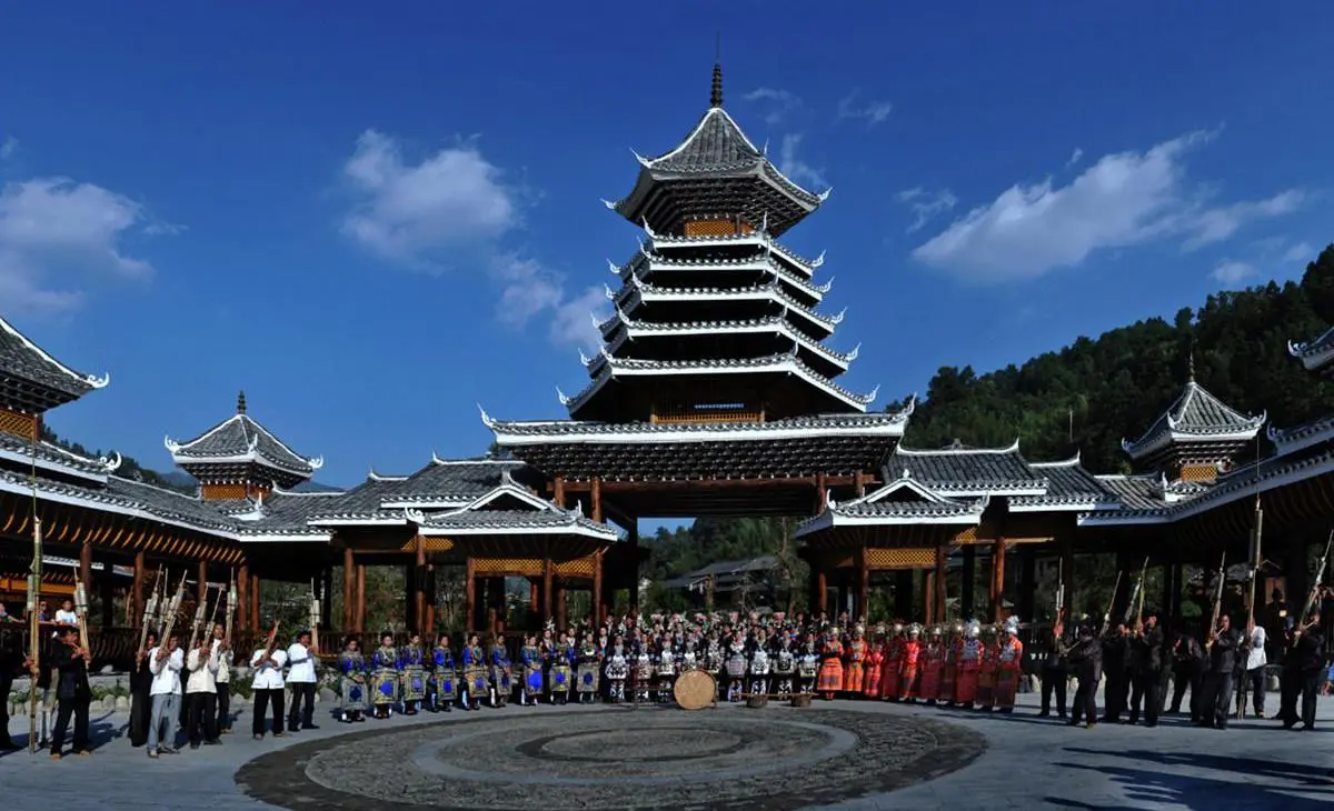 Local performance at Zhaoxin Dong village