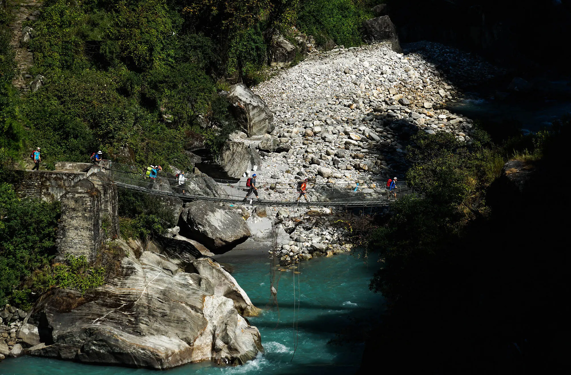 Trek from Jagat to Dharapani | Annapurna Circuit trek