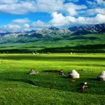 nalati grassland in northern xinjiang yili