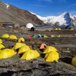 mount siguniang dafeng base camp