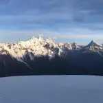 mount views at Mount siguniang dafeng summit