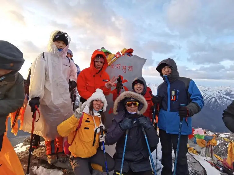 mount siguniang dafeng summit