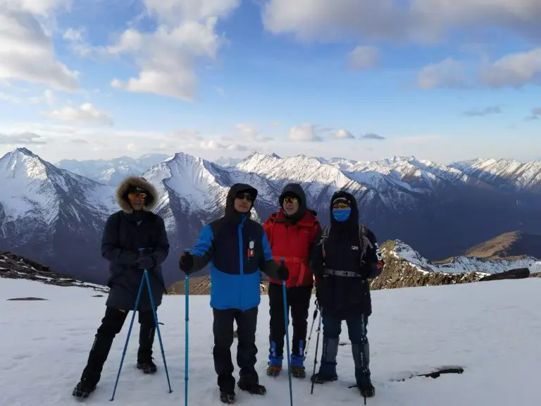 mount siguniang dafeng summit mountain views