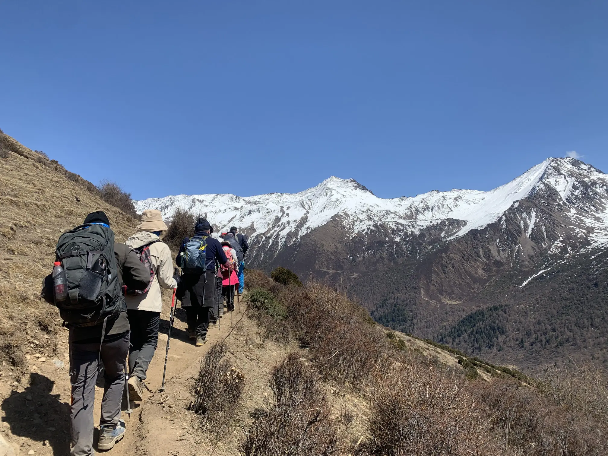 mount Siguniang haizi valley trekking