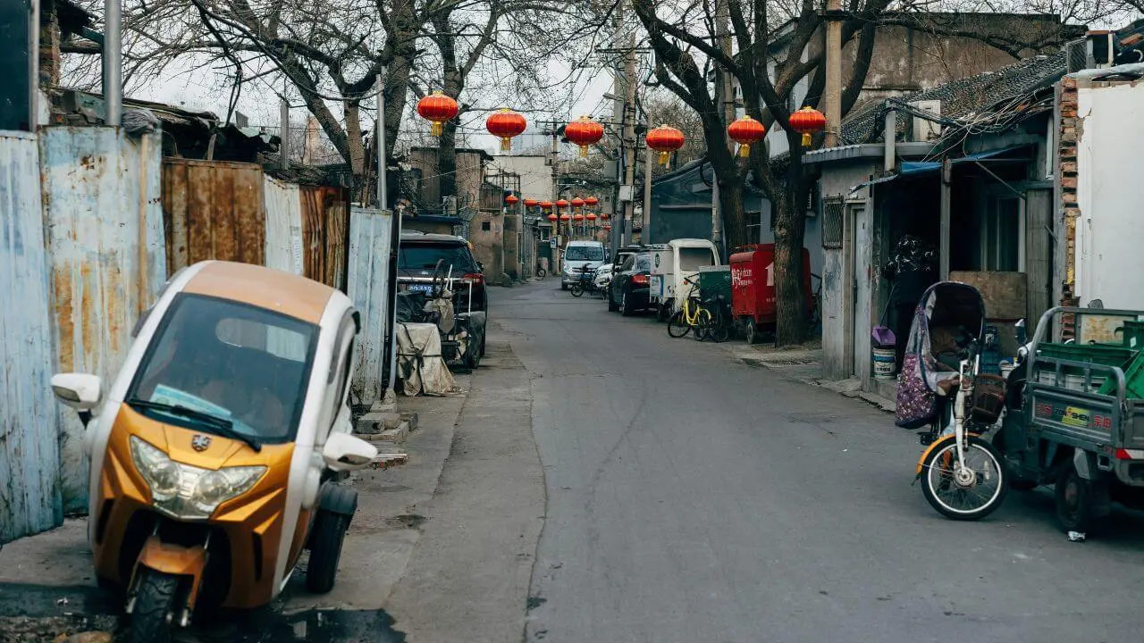 cycling through Hutongs