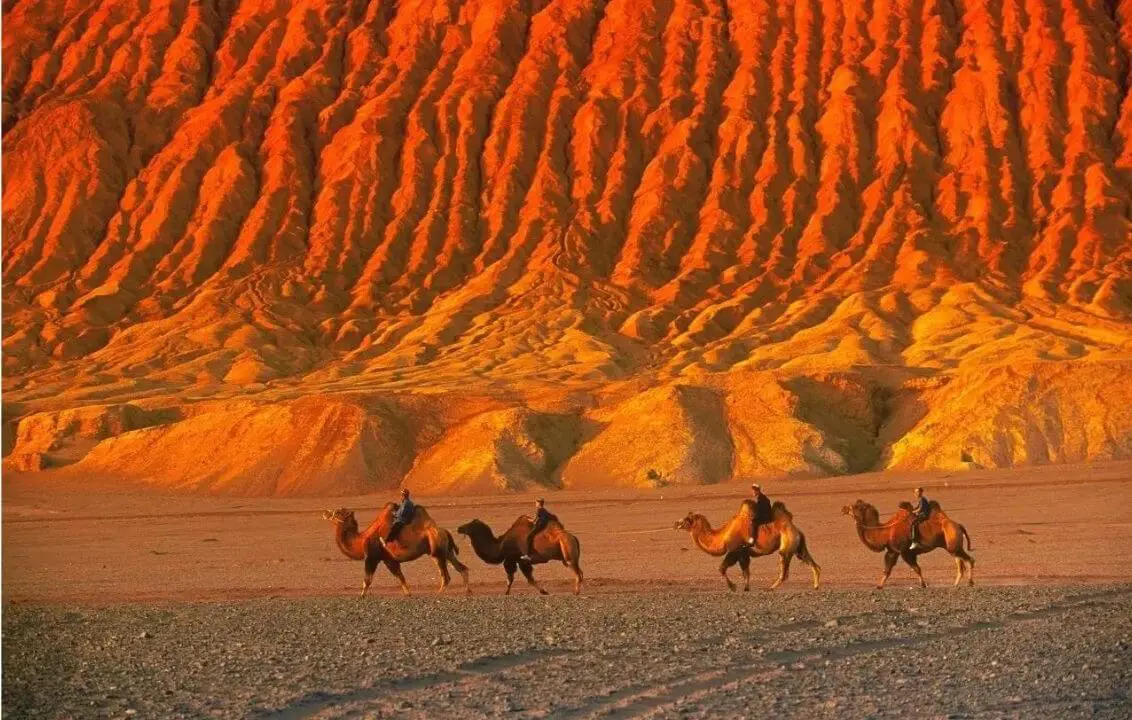 Flaming Mountains