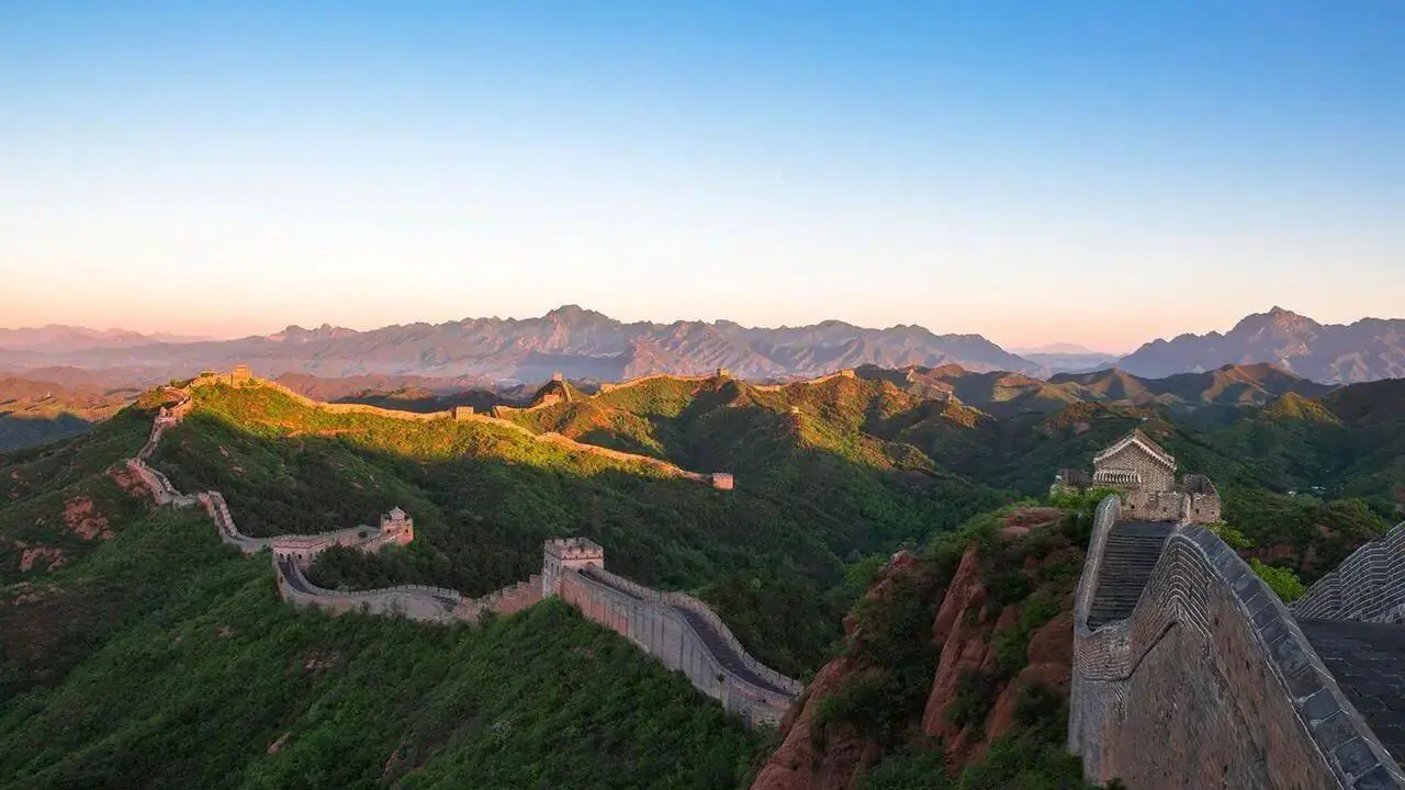 Location of The Overhanging Great Wall 