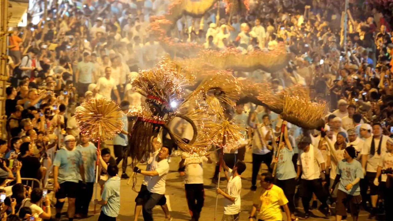 Tai Hang Fire Dragon Dance