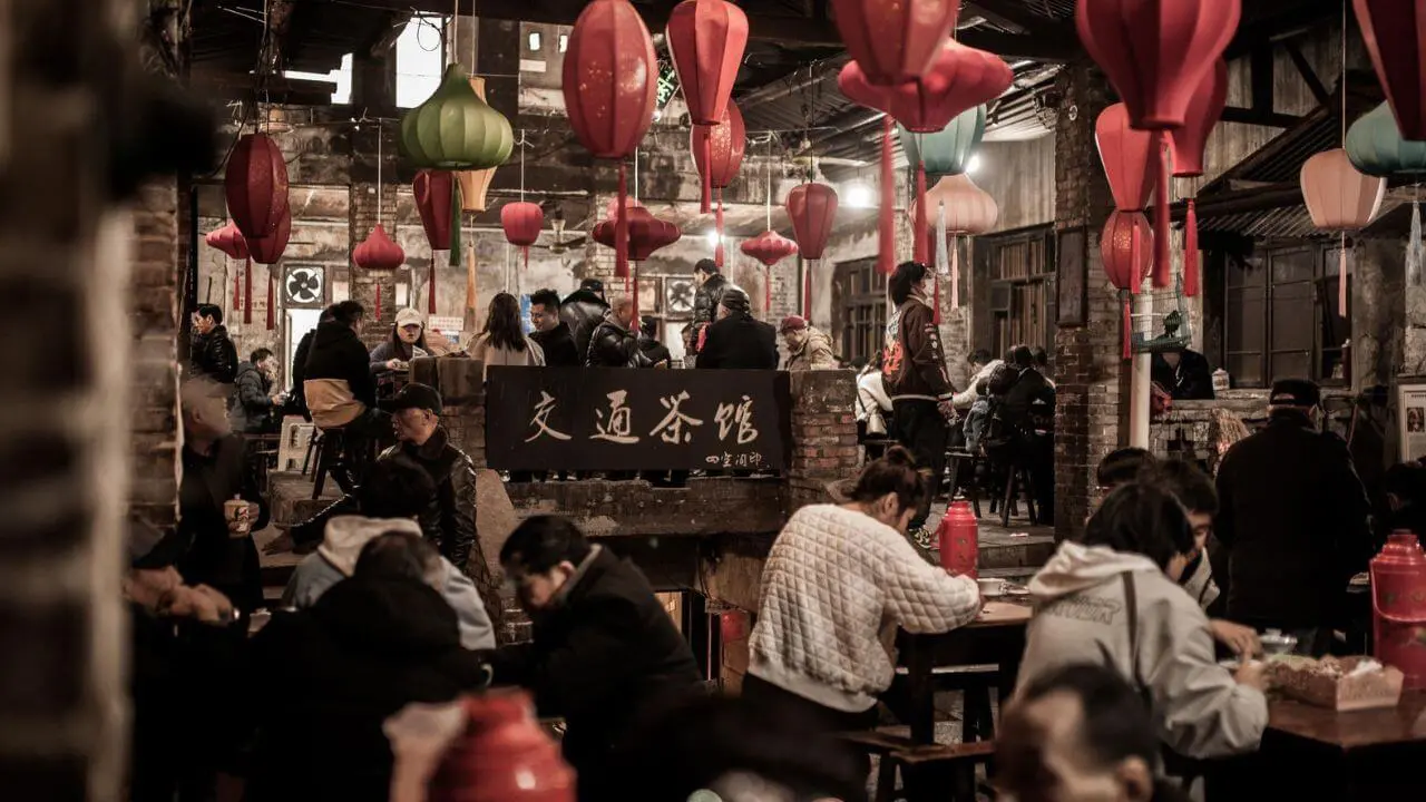 Traditional tea houses