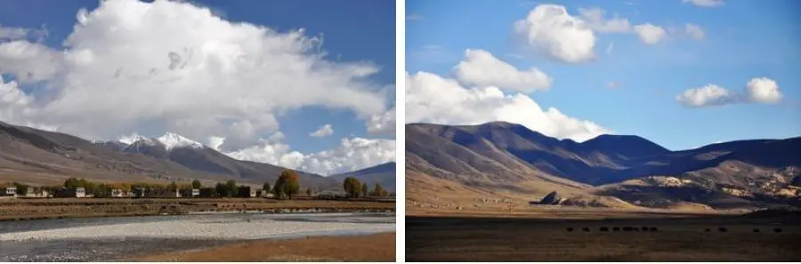 Way to Litang from Daocheng