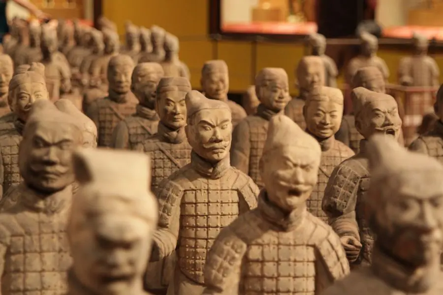 terracotta warriors