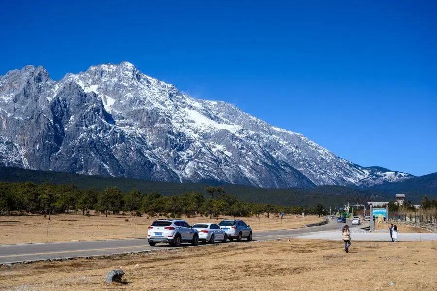 Jade Dragon Snow Mountain in Lijiang