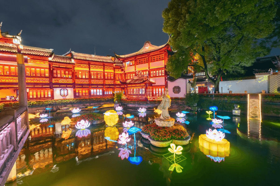 In Yuyuan Gardens