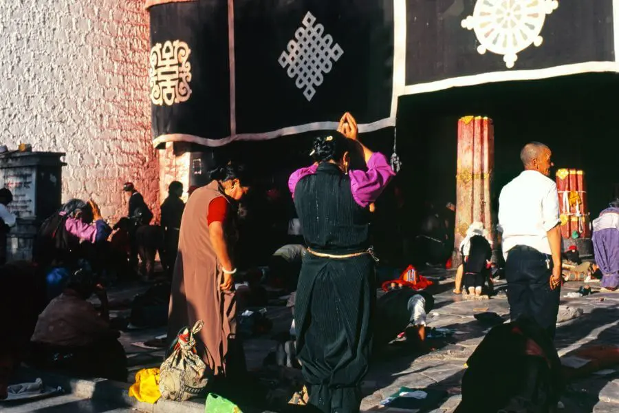 Lhasa Barkhor Square