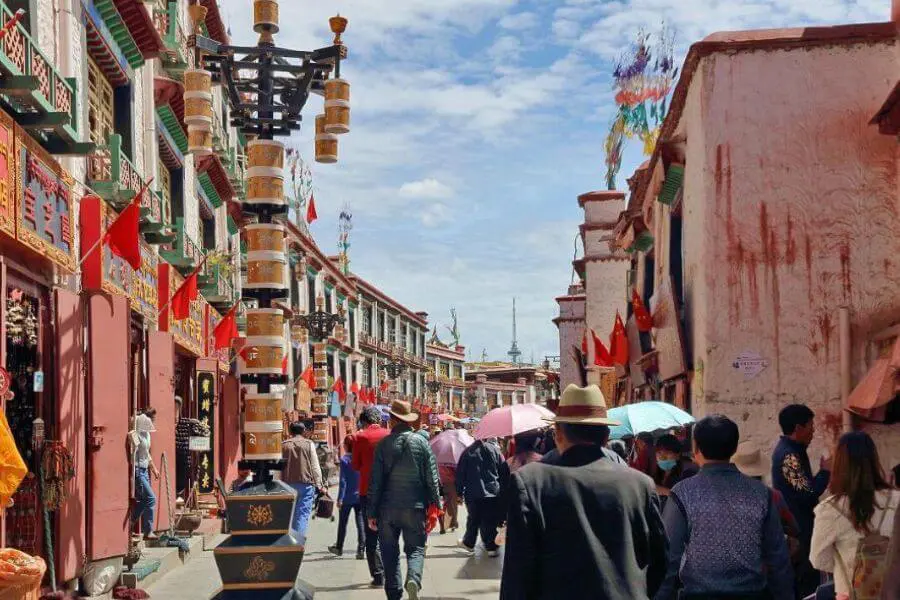 old town Lhasa