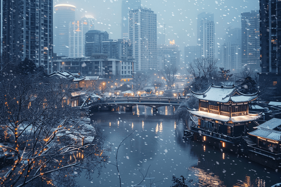 Chengdu in December