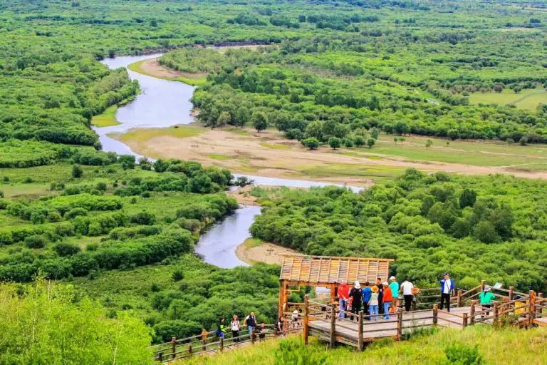 Eerguna Wetland on Hulunbuir Grassland