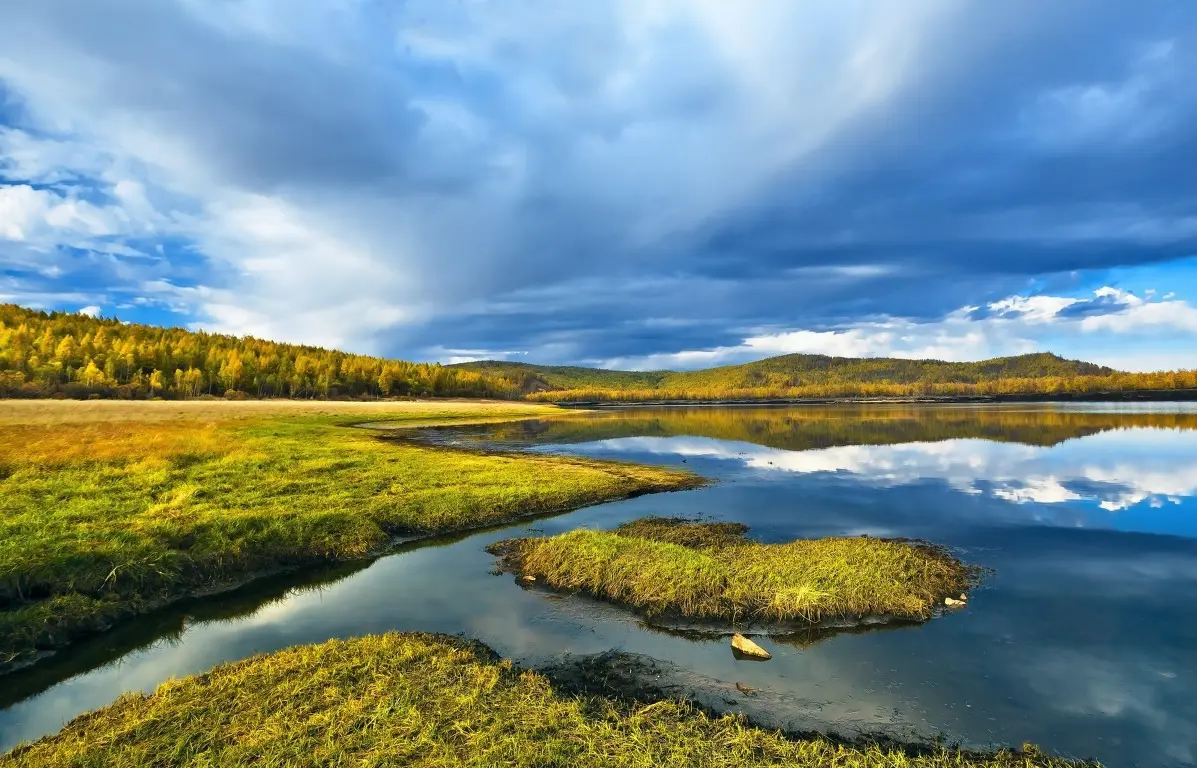 hulun lake hulunbir Grasslands