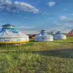hulunbuir grassland mongolian yurt