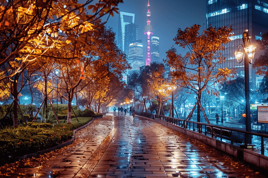 Shanghai in November