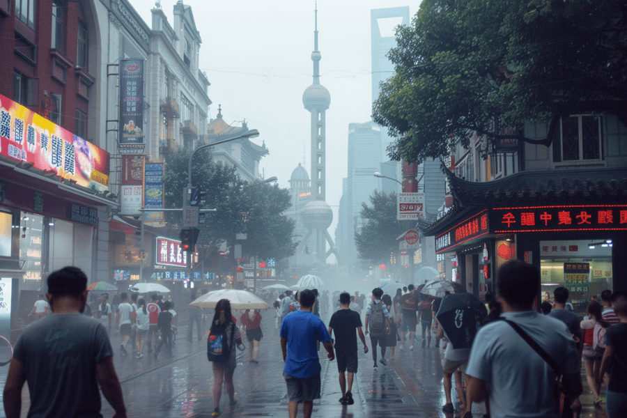 Shanghai Weather in July