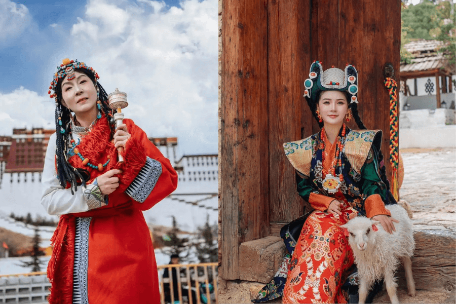 tibetan costumes