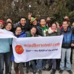 Windhorsetour staff at Tibet
