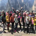 WindhorseTour travelers at Zhangjiajie National Park