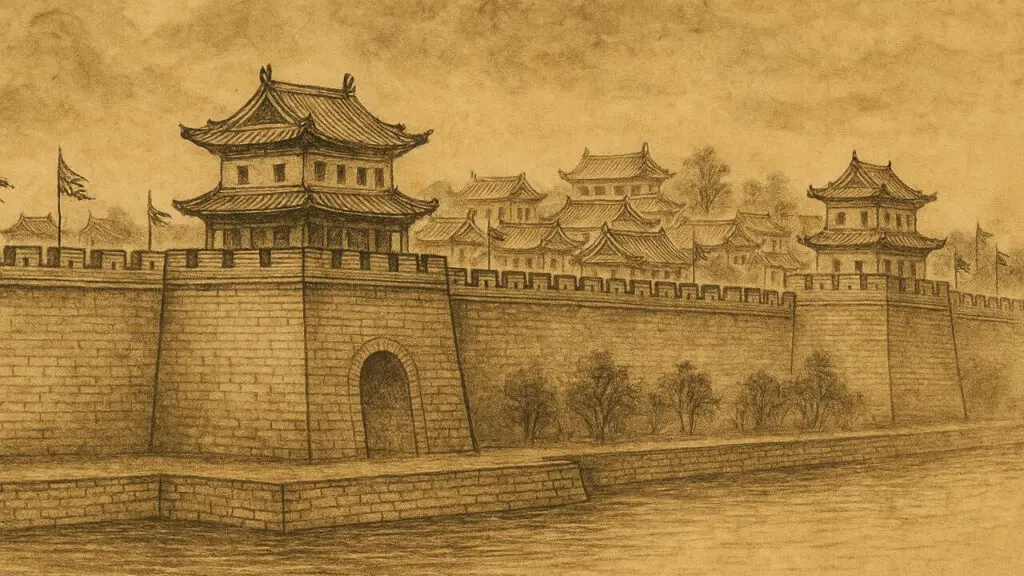The Ancient City Wall of Xi’an