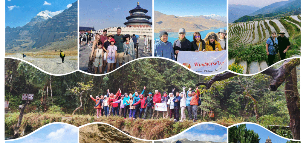 WindhorseTour happy customers at their china tours