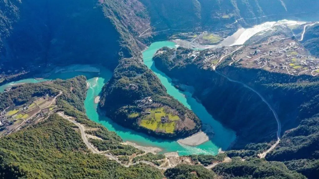 Nujiang Valley in Western Yunnan