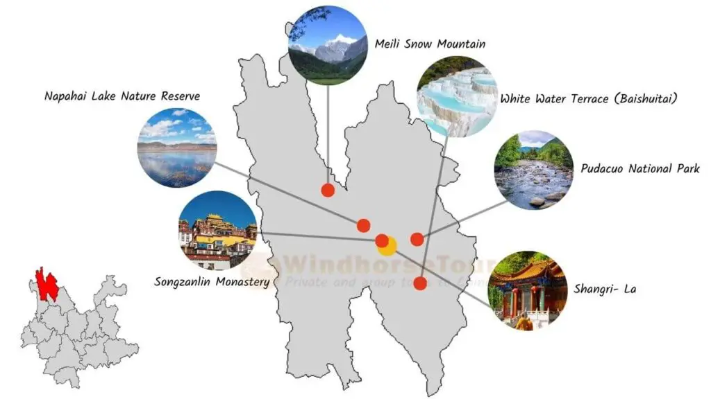 Shangri- La attraction map