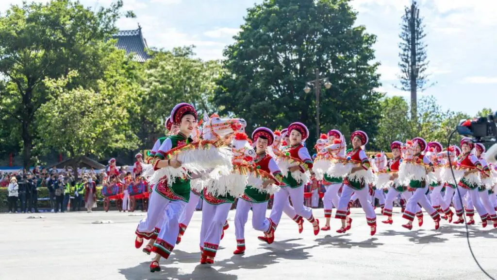 Third Month Fair Traditional dances
