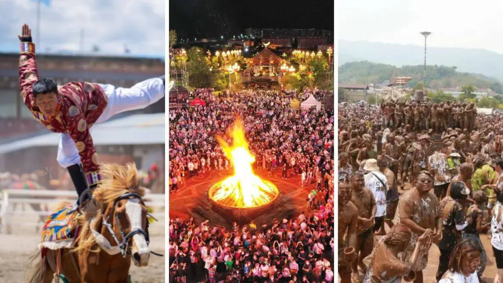 Yunnan festivals in summer
