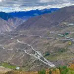 Nujiang-River-72-turns on Sichuan to Tibet Overland