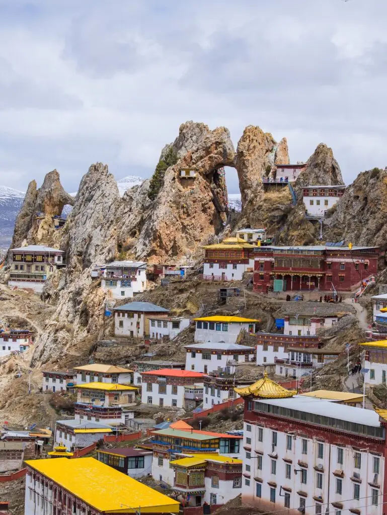 Zizhu Temple in the Kham Tibetan region, Chamdo Prefecture