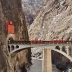 Nujiang Bridge between Pomda and Pasho