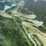 Sky Road 18 Bends between Yajiang and Litang