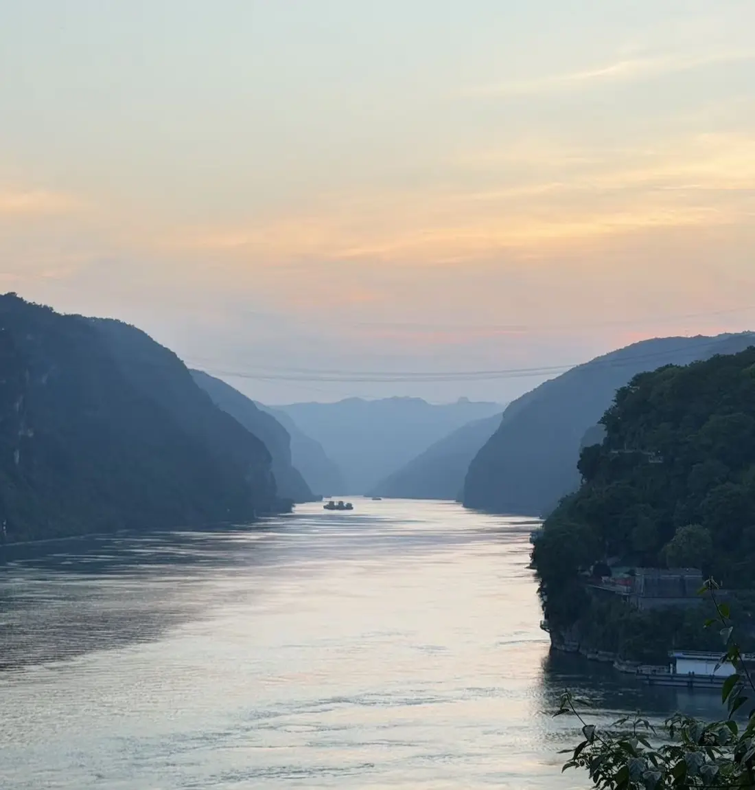 xiling-gorge-sunset-yangtze-river