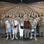 Romina-family-visiting-xi’an-terracotta-warriors