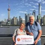 WindhorseTour travelers at Shanghai Bund