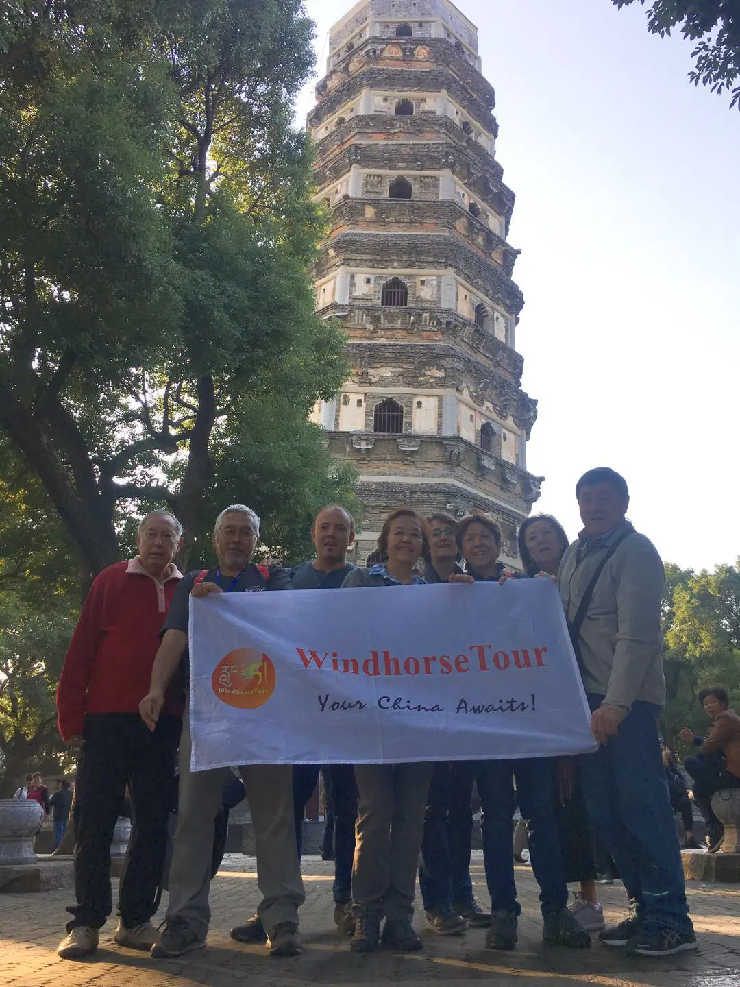 Windhorsetour Travelers at Suzhou Tiger Hill