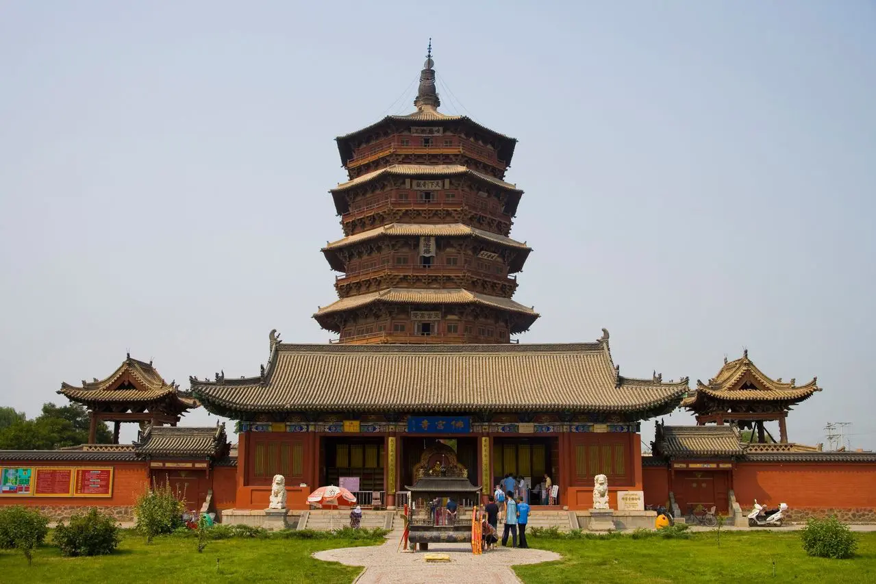 YingXi’an wooden pagoda