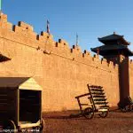 Yumenguan Pass near Dunhuang on China silk road