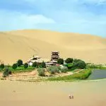 Dunhuang Crescent Spring – Famous Attraction in Silk Road Safari